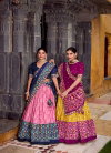 LNB 1246 Tussar Silk With Ikkat Print Lehenga With Blouse Dupatta Wholesale Price In Surat